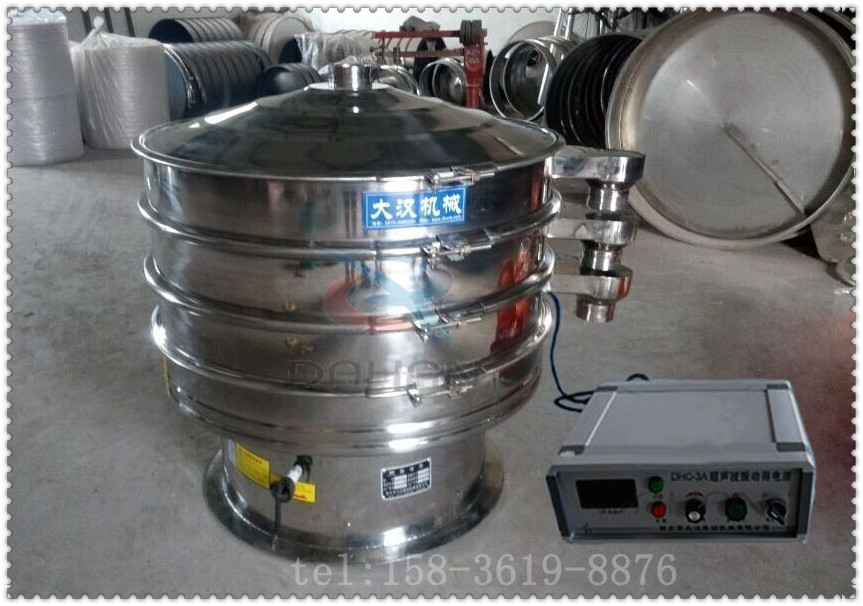 竹粉超声波振动筛