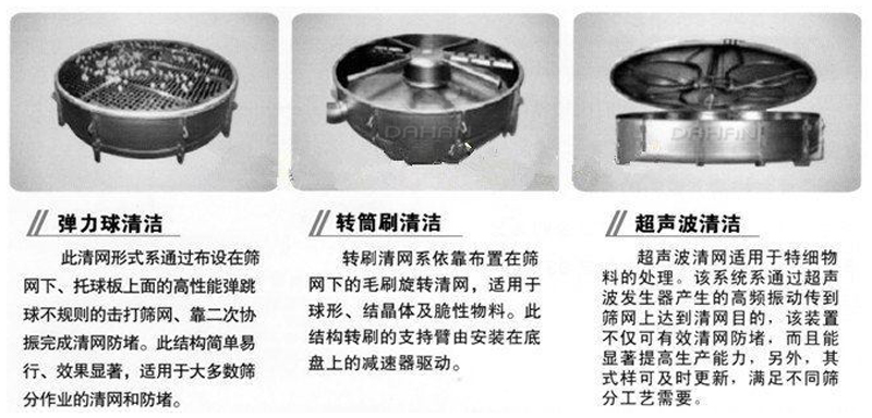 超声波振动筛的清网装置